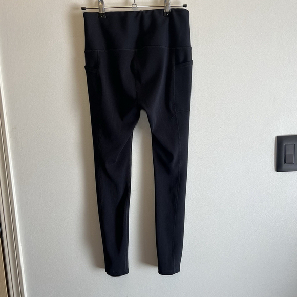 RBX Juniors Black Active Leggings Girls Size Medium Yoga Workout Pockets - Picture 5 of 11